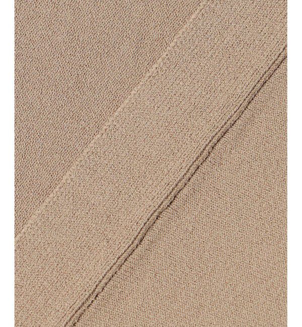 自由区「【接触冷感・UVカット・洗える】クレープストレッチニット カーディガン」|カーディガン|