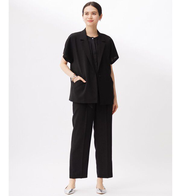 自由区「【セットアップ対応】ライトリネンライクテーパード パンツ」|その他|