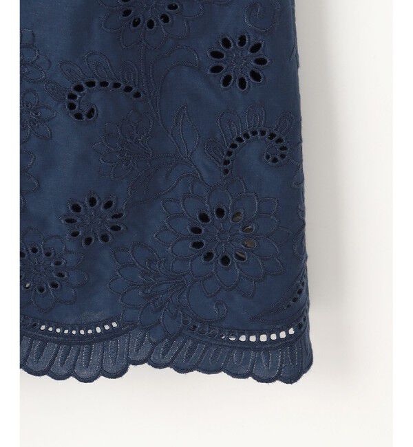 自由区「エンブロイダリーローンシャツ ワンピース」|ワンピース|