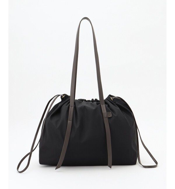 自由区「ドロストトート バッグ」|トートバッグ|ブラック