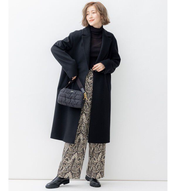 23区「【滝沢眞規子さん着用】ウールカシミヤビーバー チェスター コート」|チェスターコート|