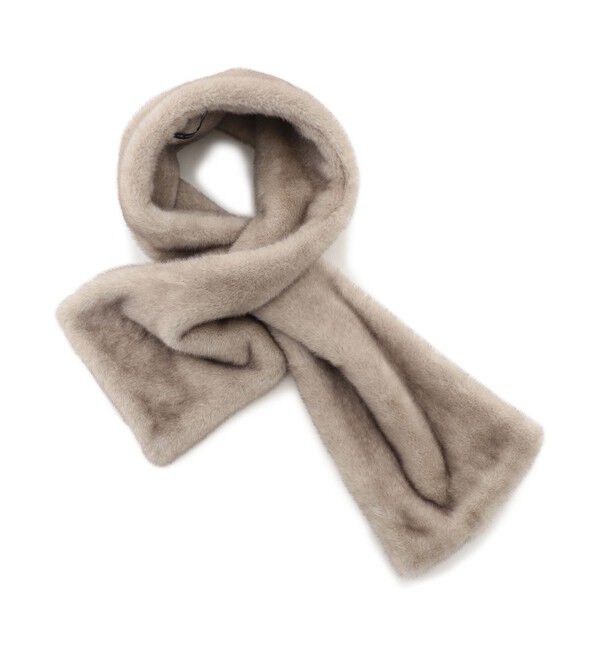 23区「フェイクファー ティペット」|マフラー|