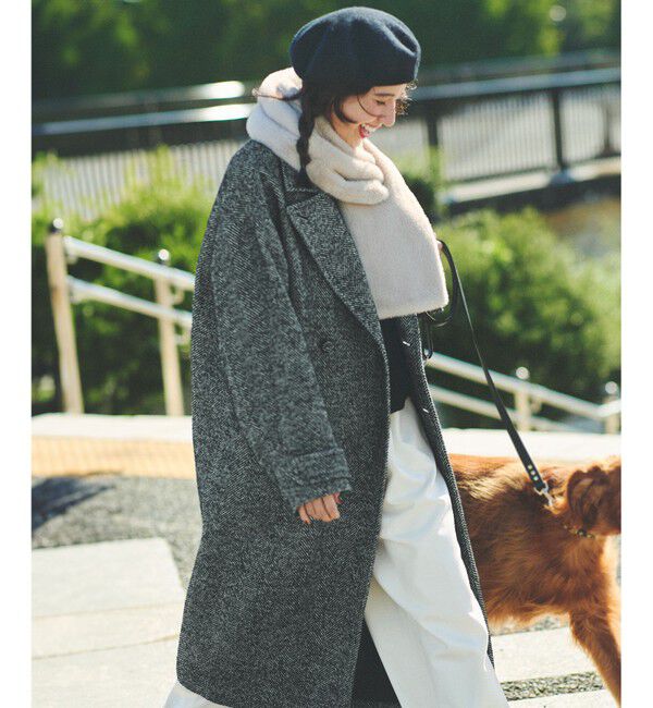 23区「フェイクファー ティペット」|マフラー|