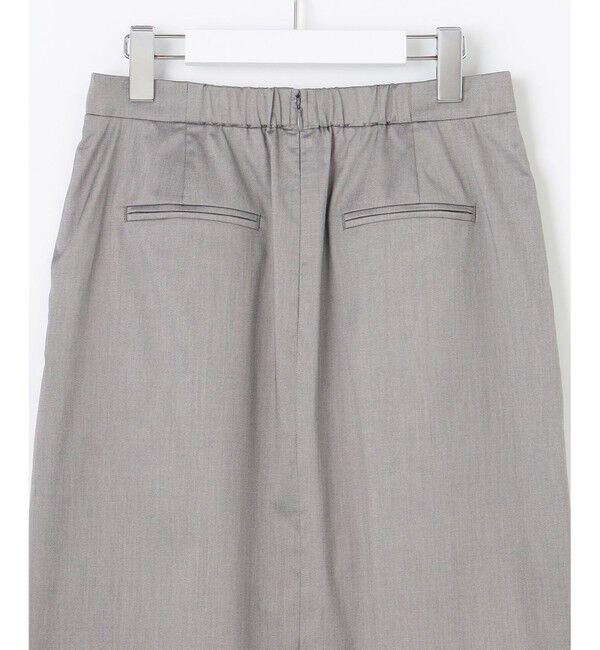 23区「【洗える/セットアップ対応】グロッシーコットンシャンブレー タイトスカート」|スカート|