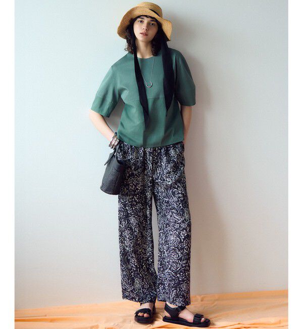 23区「【Oggi8月号掲載/UVケア】ラフィア リボン ハット」|ハット|