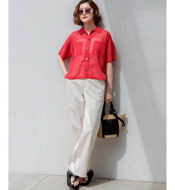 23区「レザータッチトング サンダル」|サンダル|