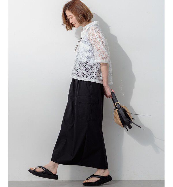 23区「レザータッチトング サンダル」|サンダル|