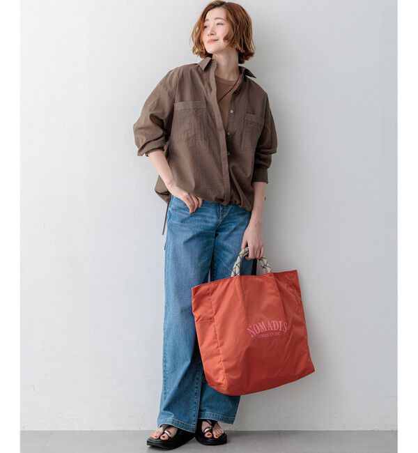 23区「レザータッチトング サンダル」|サンダル|