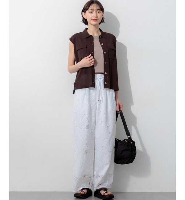 23区「レザータッチトング サンダル」|サンダル|