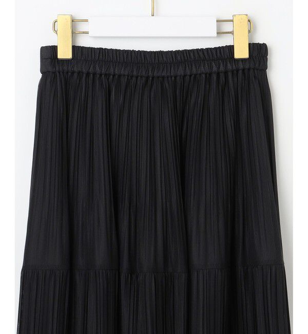 any SiS「【洗える】シアーストライププリーツ スカート」|スカート|