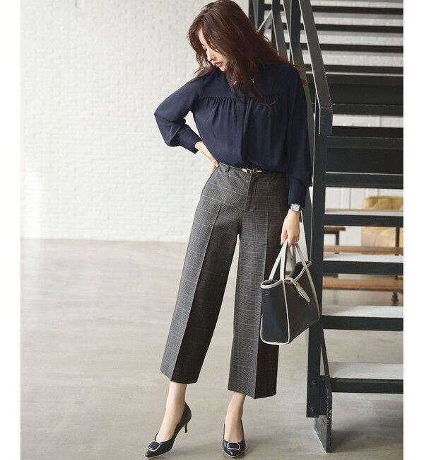 ANY SIS「【保温効果/ストレッチ】シリーズ累計13万枚突破！ビューティサーモ ワイドパンツ」|その他|ｸﾞﾚｰｸﾞ