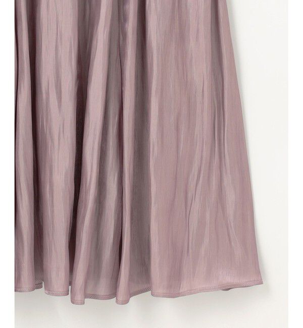 any SiS「【洗える】オーロラサテンコンビ ワンピース」|ワンピース|