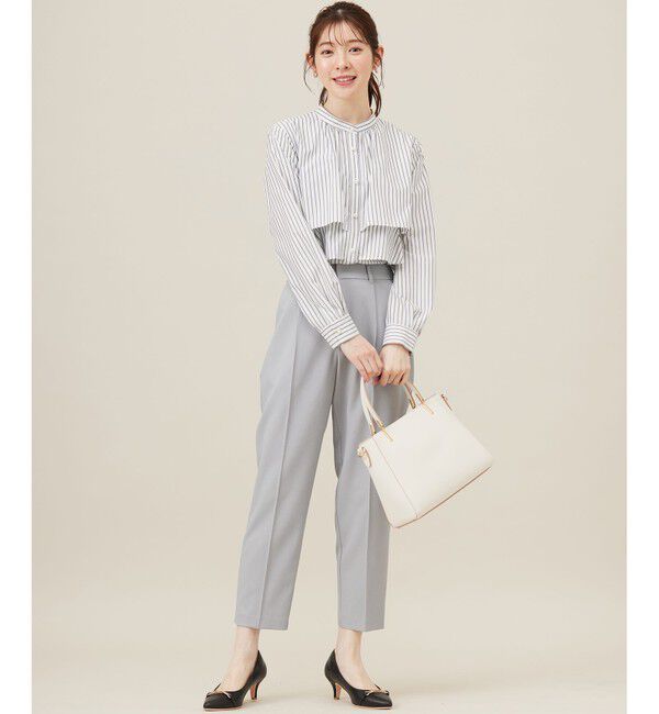 ANY SIS「【UVカット・接触冷感・吸水速乾】スマートビューティストレッチ  テーパードパンツ」|その他|