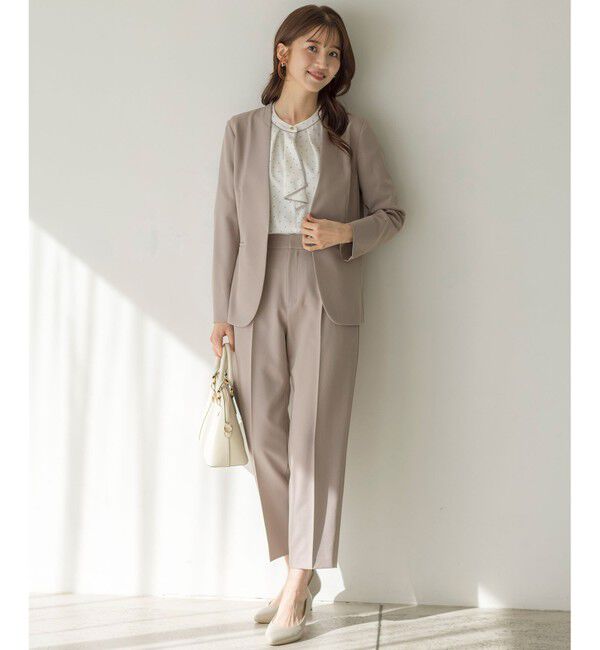 ANY SIS「【UVカット・接触冷感・吸水速乾】スマートビューティストレッチ  テーパードパンツ」|その他|