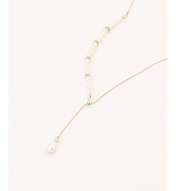 ANY SIS「パール調ラリエット ネックレス」|その他|