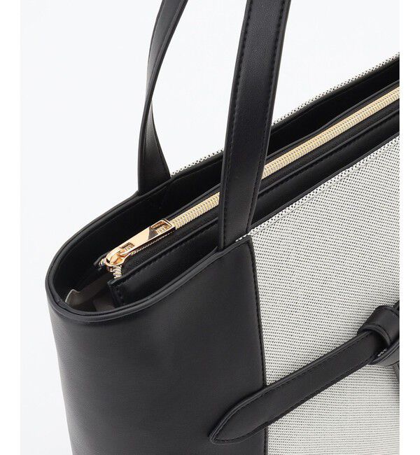 ANY SIS「キャンバスコンビトート バッグ」|トートバッグ|