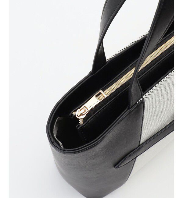 ANY SIS「キャンバスコンビトート バッグ」|トートバッグ|