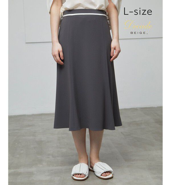 BEIGE,「【L-size】CINDY / フレアスカート」|スカート|C.Gray&times;White