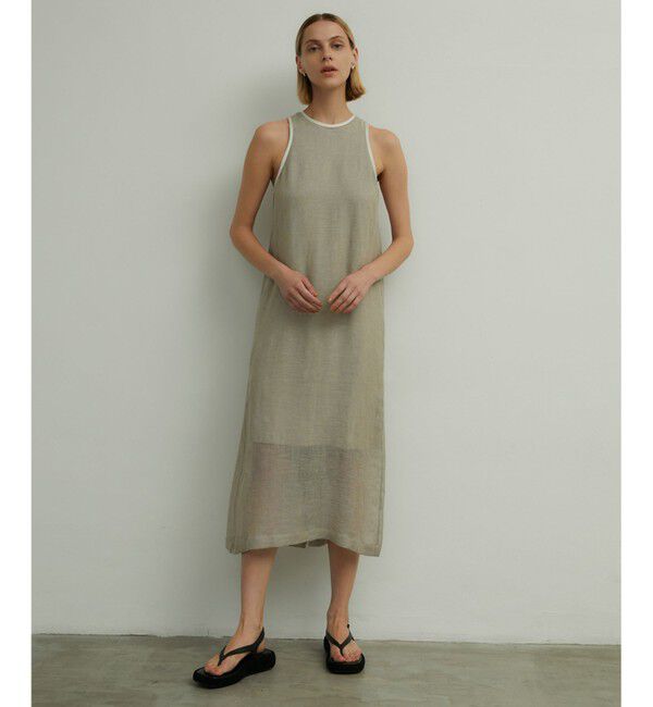 BEIGE,「MATHIEU / レイヤードドレス」|ワンピース|