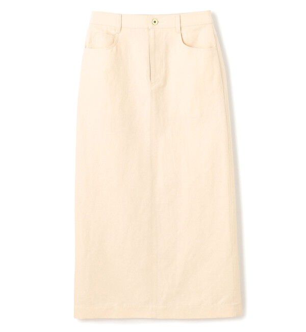BEIGE,「【洗える】CUPHEA / Iラインロングスカート」|スカート|