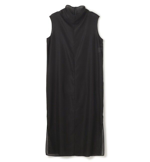 BEIGE,「【洗える・吸水速乾・防シワ・eclat 7・8月号掲載】LIATRIS / オフタートルノースリーブワンピース」|ワンピース|