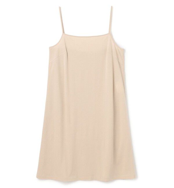 BEIGE,「【洗える・吸水速乾・防シワ・eclat 7・8月号掲載】LIATRIS / オフタートルノースリーブワンピース」|ワンピース|