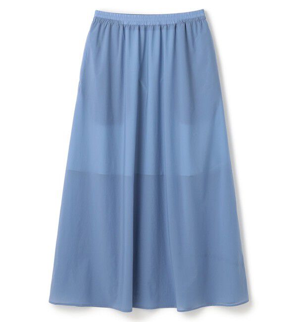 BEIGE,「【洗える/セットアップ対応】SPIGA / ギャザーロングフレアスカート」|スカート|