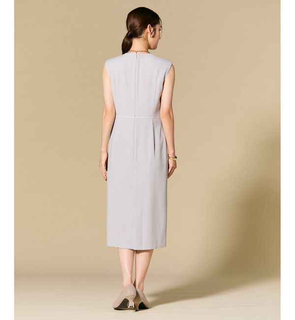 BEIGE,「【L-size・セットアップ対応】CINDY / クルーネックドレス」|ワンピース|