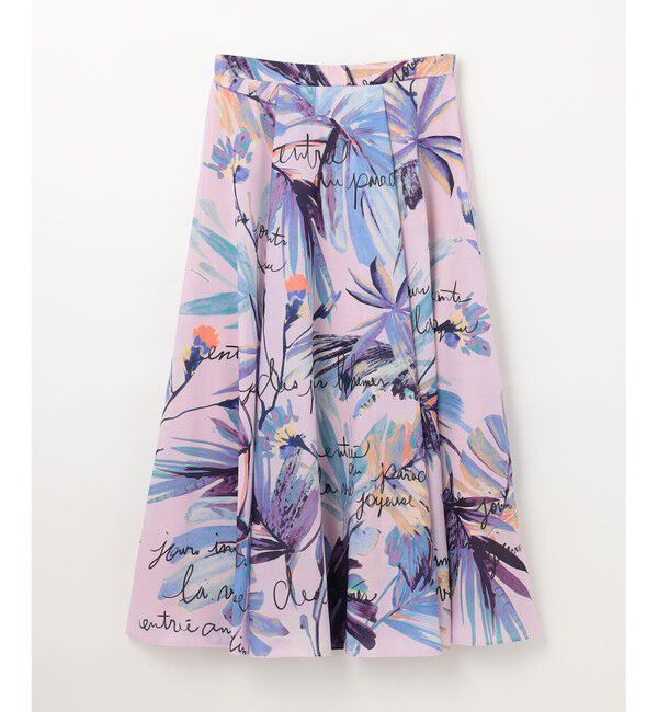 Diagram「リゾートリーフプリントスカート」|スカート|