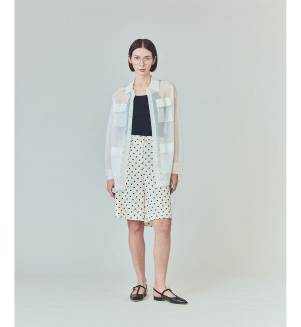  「カバーオールシアージャケット」|シャツ・ブラウス|ホワイト