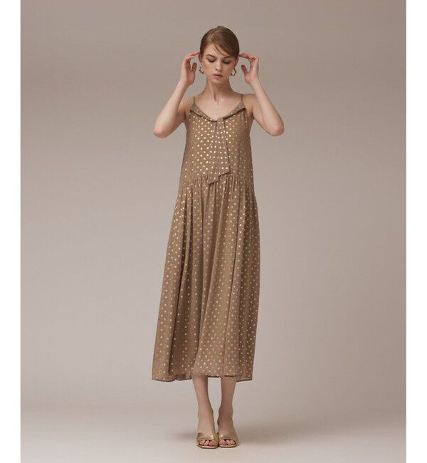 Diagram「フォイルドットキャミワンピース」|ワンピース|