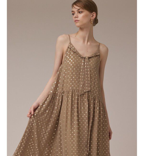 Diagram「フォイルドットキャミワンピース」|ワンピース|