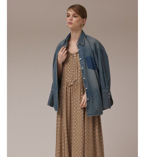 Diagram「フォイルドットキャミワンピース」|ワンピース|