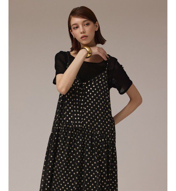 Diagram「フォイルドットキャミワンピース」|ワンピース|