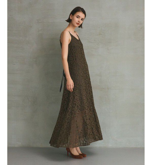 Grace Class「レースキャミドレス」|ワンピース|ブラウン