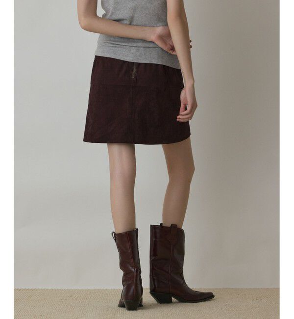 GRACE CONTINENTAL「パッチワークミニスカート」|スカート|