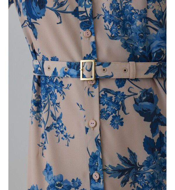 Diagram「ブーケフラワープリントワンピース」|ワンピース|