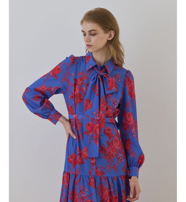 Diagram「ブーケフラワープリントワンピース」|ワンピース|