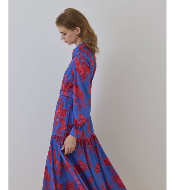 Diagram「ブーケフラワープリントワンピース」|ワンピース|