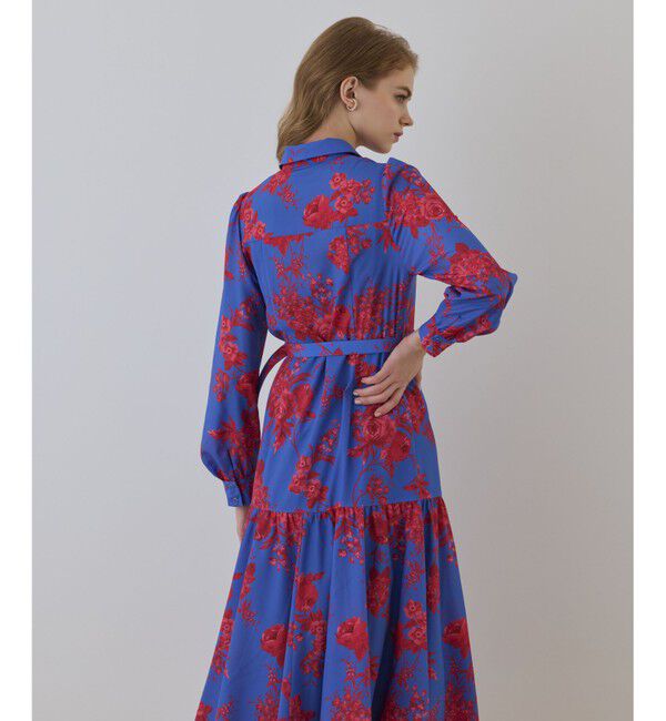 Diagram「ブーケフラワープリントワンピース」|ワンピース|