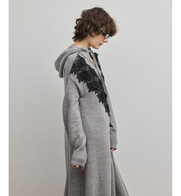 GRACE CONTINENTAL「ケミカルレースニットワンピース」|ワンピース|