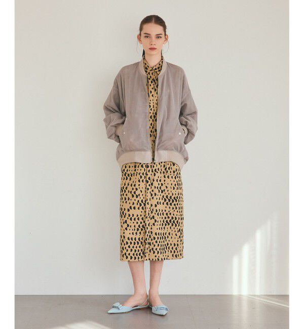 Grace Class「ハーフドットミリタリーワンピース」|ワンピース|