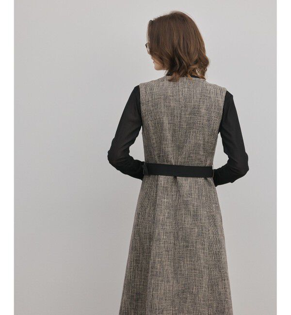 Diagram「ツイーディジャンパースカート」|ワンピース|