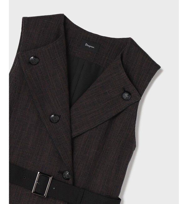 Diagram「ツイーディジャンパースカート」|ワンピース|