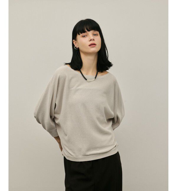 Diagram「ドルマンニットトップ」|Tシャツ・カットソー|グレー