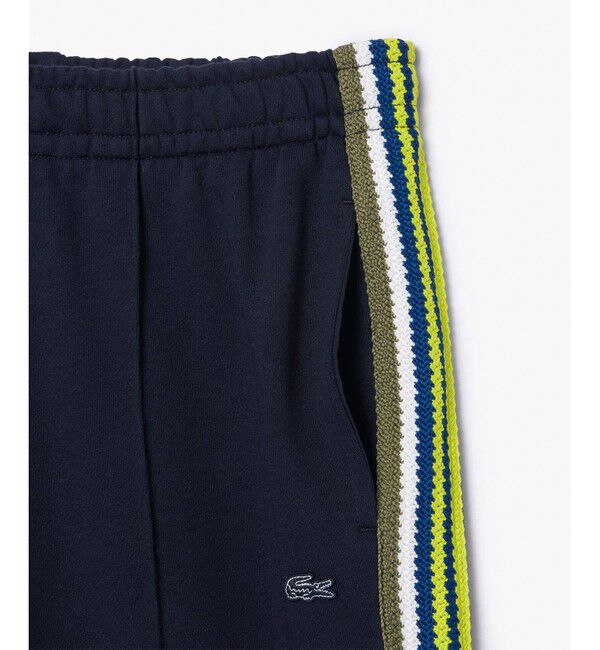 LACOSTE「サイドニットテーピングフレアトラックパンツ」|その他|