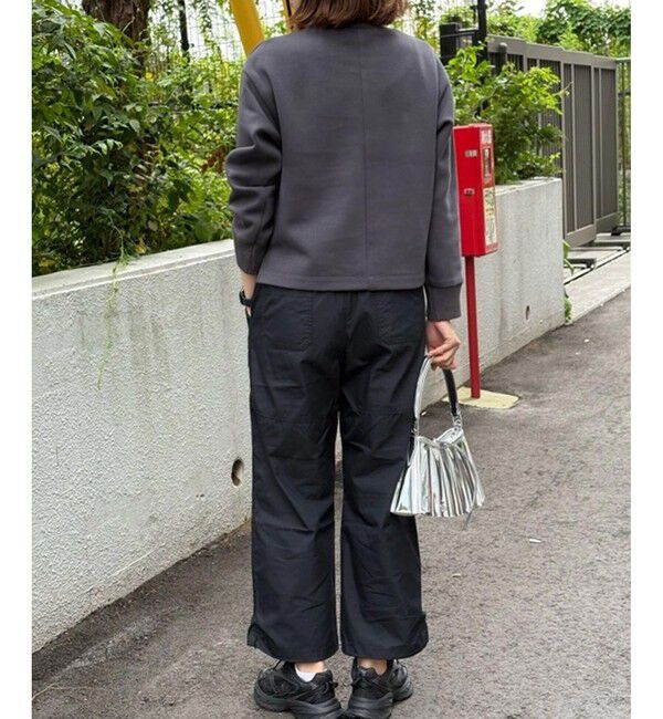 LACOSTE「ダンボールニット ハイネックプルオーバースウェット」|スウェット・ジャージ|