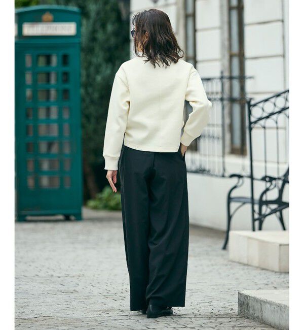 LACOSTE「ダンボールニット ハイネックプルオーバースウェット」|スウェット・ジャージ|