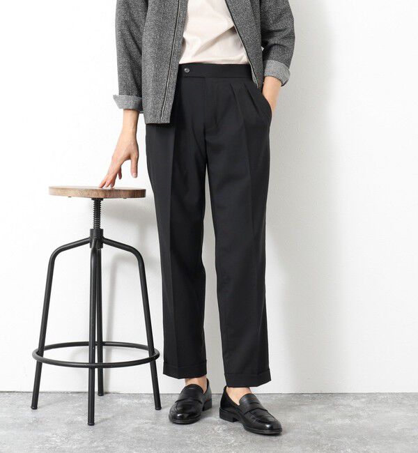 WORK ABOUT「NSN アジャスター付2タックスラックス 25SS」|スラックス|