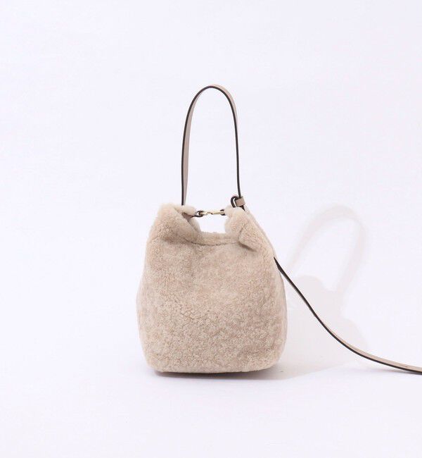 NOLLEY'S「【LORISTELLA/ロリステッラ】別注キューブワンハンドルムートンバッグ」|ショルダー・メッセンジャー|